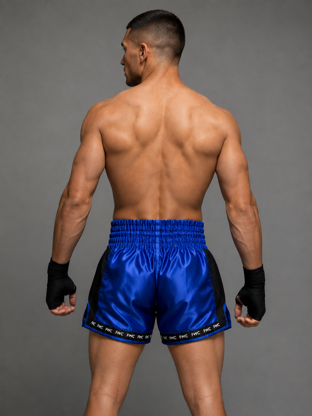 STRIKE Blue Mauy Thai Shorts