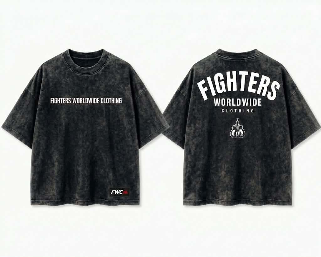FWC Acid Wash Oversized Cotton Tee